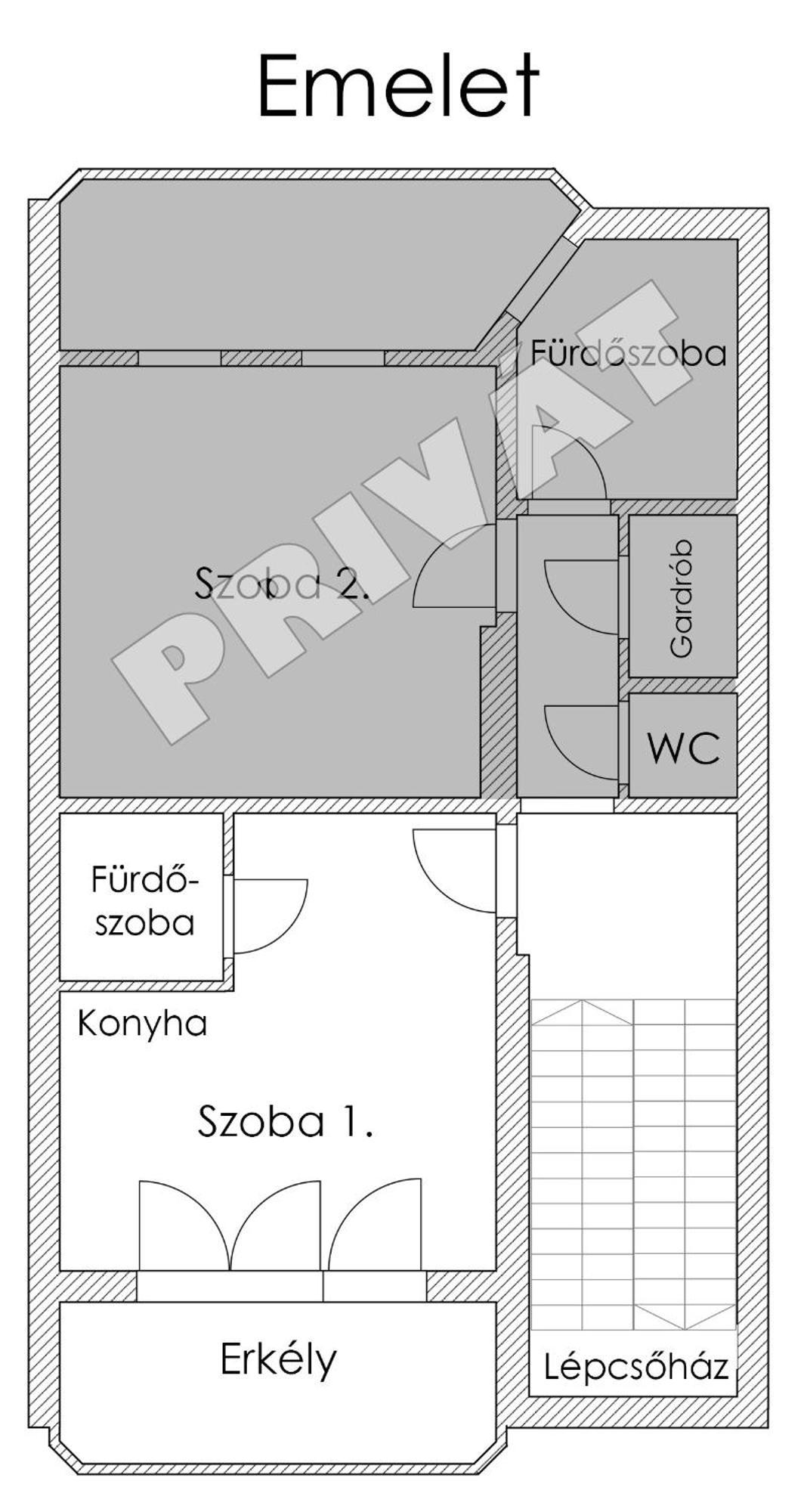 Summer House Emeleti Szoba Debrecen Rom bilde